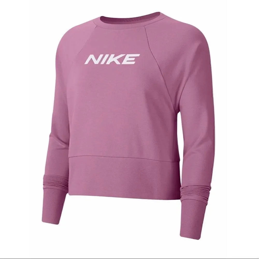 Nike | Fleece Training Crop Crew Neck Sweatshirt